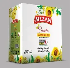 Mezan Katon Cooking Oil (5 piece)
