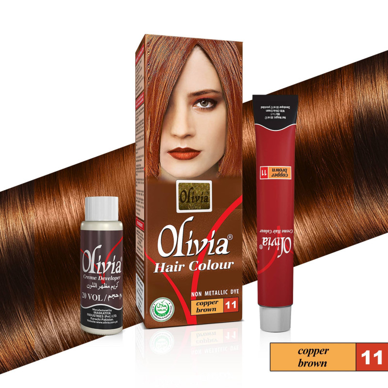 Olivia Hair Color (Copper Brown)