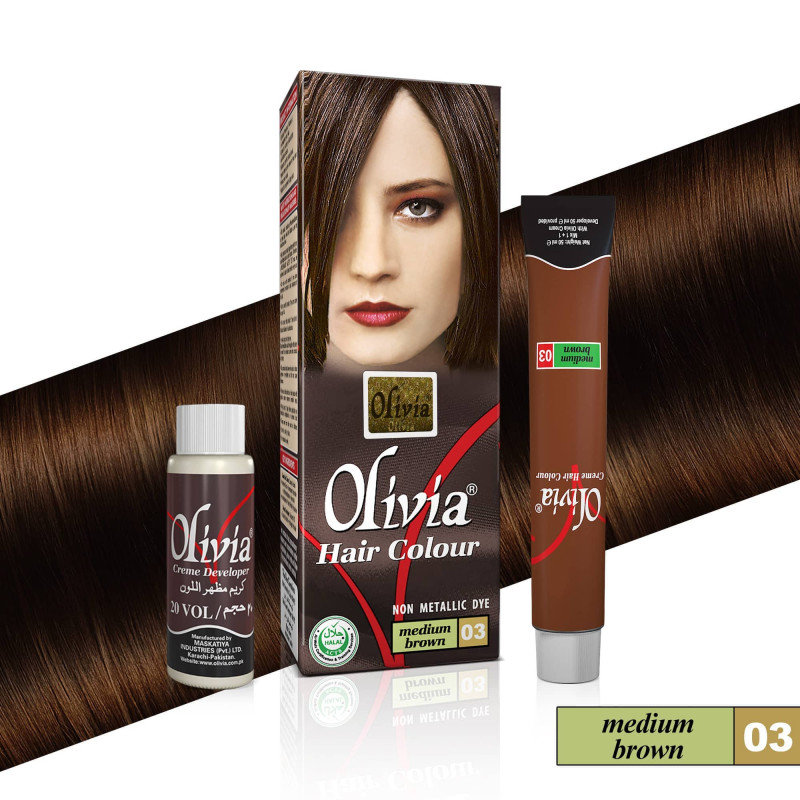 Olivia Hair Color (Medium Brown)